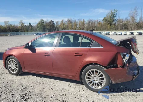 2012 Chevrolet Cruze Eco z USA, uszkodzony, nr VIN 1G1PJ5SC3C7198156